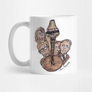 A Christmas Story it's a Lamp Mug